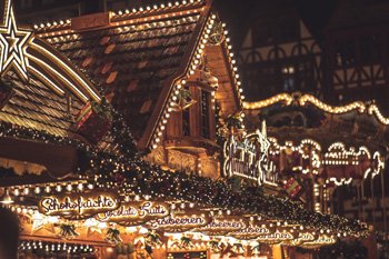Teamtag wuf den Weihnachtsmärkten von Mannheim verbringen