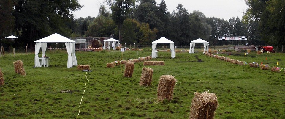 Bauernhof Spiele, Rallye mit Pferden 6