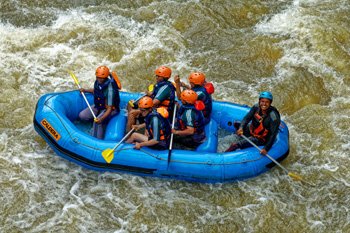 Wasseraktivität als Team Competition 