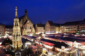 Schnipseljagd über den schönen Nürnberger Weihnachtsmarkt