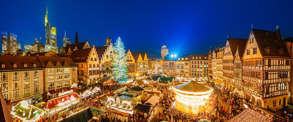 Weihnachtsfeier in Frankfurt