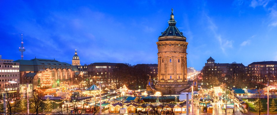 Weihnachtsfeier in Mannheim