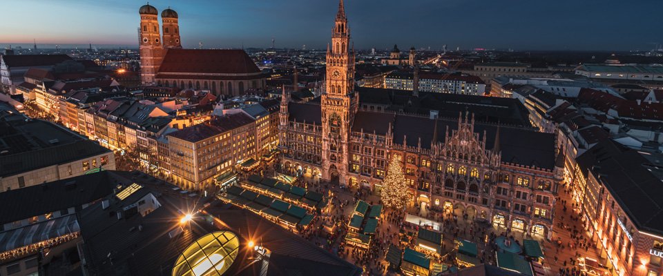 Weihnachtsfeier in München