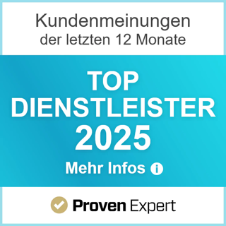 Top Service Siegel von ProvenExpert