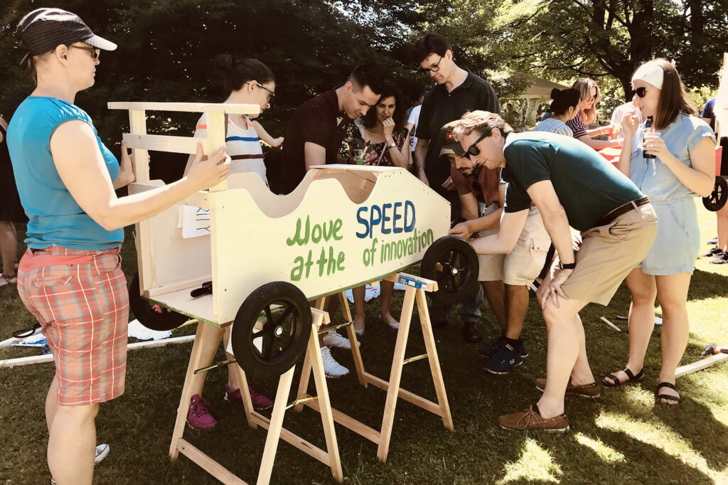 Teamevent im Sommer