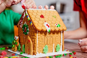 Lebkuchenhausbau